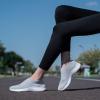 imagekonhill Womens Slip On Sneakers Non Slip Walking Shoes Breathable Mesh Work Casual Lightweight Tennis Workout Shoes8636 Lgray