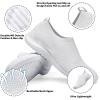 imagekonhill Womens Slip On Sneakers Non Slip Walking Shoes Breathable Mesh Work Casual Lightweight Tennis Workout Shoes8636 White