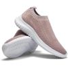 imagekonhill Womens Slip On Sneakers Non Slip Walking Shoes Breathable Mesh Work Casual Lightweight Tennis Workout Shoes8822 Apricot