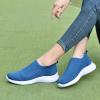 imagekonhill Womens Slip On Sneakers Non Slip Walking Shoes Breathable Mesh Work Casual Lightweight Tennis Workout Shoes8822 Blue