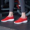 imagekonhill Womens Lightweight Walking Shoes Breathable Slip On Tennis Sneakers Casual Mesh Workout Athletic0607 Red