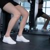 imagekonhill Womens Lightweight Walking Shoes Breathable Slip On Tennis Sneakers Casual Mesh Workout Athletic0701 All White