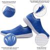 imagekonhill Womens Lightweight Walking Shoes Breathable Slip On Tennis Sneakers Casual Mesh Workout Athletic6701 Blue