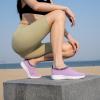 imagekonhill Womens Lightweight Walking Shoes Breathable Slip On Tennis Sneakers Casual Mesh Workout Athletic6701 Purple
