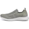 imagekonhill Mens Walking Shoes Athletic Tennis Comfortable Slipon Loafer Sneakers 75 US Army Green 40