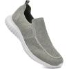 imagekonhill Mens Walking Shoes Athletic Tennis Comfortable Slipon Loafer Sneakers 75 US Army Green 40