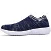 imagekonhill Womens Walking Shoes Lightweight Athletic Comfortable Slip on Sneakers 65 US Navy37