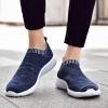 imagekonhill Womens Walking Shoes Lightweight Athletic Comfortable Slip on Sneakers 65 US Navy37