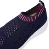 imagekonhill Womens Casual Walking Shoes  Breathable Mesh Work Slipon Sneakers 6 USNavy