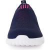 imagekonhill Womens Casual Walking Shoes  Breathable Mesh Work Slipon Sneakers 6 USNavy