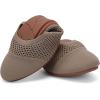 imagekonhill Womens Ballet Flat Shoes Round Toe Knit Slip On Ballerina Walking Flats Lightweight Women Dress Shoes for Work Travel Casual WalkingKhaki