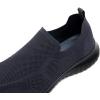 image:imagekonhill Mens Slip On Walking Shoes Lightweight Breathable Knit Tennis Sneakers Comfortable Casual Athletic Work Shoes for Gym TravelAGrayBlack