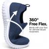 image:imagekonhill Mens Slip On Walking Shoes Lightweight Breathable Knit Tennis Sneakers Comfortable Casual Athletic Work Shoes for Gym TravelANavy