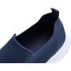 image:imagekonhill Mens Slip On Walking Shoes Lightweight Breathable Knit Tennis Sneakers Comfortable Casual Athletic Work Shoes for Gym TravelANavy
