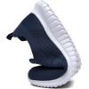 image:imagekonhill Mens Slip On Walking Shoes Lightweight Breathable Knit Tennis Sneakers Comfortable Casual Athletic Work Shoes for Gym TravelANavy