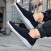 image:imagekonhill Mens Slip On Walking Shoes Lightweight Breathable Knit Tennis Sneakers Comfortable Casual Athletic Work Shoes for Gym TravelANavy Blue