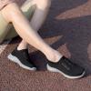 image:imagekonhill Womens Slip On Walking Tennis Shoes  Comfortable Mesh Casual Work Memory Foam Sneakers for Standing All Day2122 All BlackGrey