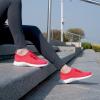 image:imagekonhill Womens Slip On Walking Tennis Shoes  Comfortable Mesh Casual Work Memory Foam Sneakers for Standing All Day2122 Red