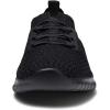 image:imagekonhill Womens Slip On Walking Tennis Shoes  Comfortable Mesh Casual Work Memory Foam Sneakers for Standing All DayBAll Black