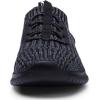 image:imagekonhill Womens Slip on Walking Tennis Shoes  Comfortable Lightweight Breathable Casual Work Travel Sneakers for Standing All Day0212 BlackGray