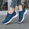 image:imagekonhill Womens Slip on Walking Tennis Shoes  Comfortable Lightweight Breathable Casual Work Travel Sneakers for Standing All Day2122 Blue