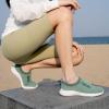 image:imagekonhill Womens Slip on Walking Tennis Shoes  Comfortable Lightweight Breathable Casual Work Travel Sneakers for Standing All Day2122 Dark Green