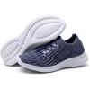 image:imagekonhill Womens Slip on Walking Tennis Shoes  Comfortable Lightweight Breathable Casual Work Travel Sneakers for Standing All Day2122 Navy