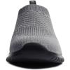 image:imagekonhill Mens Athletic Walking Shoes Breathable Knit Slip On Sneakers Comfortable Casual Work Tennis Shoes for Walking Working TravelADark GreyBlack