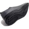 image:imagekonhill Mens Athletic Walking Shoes Breathable Knit Slip On Sneakers Comfortable Casual Work Tennis Shoes for Walking Working TravelADark GreyBlack
