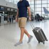 image:imagekonhill Mens Athletic Walking Shoes Breathable Knit Slip On Sneakers Comfortable Casual Work Tennis Shoes for Walking Working TravelALight Grey