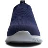 image:imagekonhill Mens Athletic Walking Shoes Breathable Knit Slip On Sneakers Comfortable Casual Work Tennis Shoes for Walking Working TravelANavyGrey