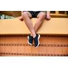 image:imagekonhill Mens Athletic Walking Shoes Breathable Knit Slip On Sneakers Comfortable Casual Work Tennis Shoes for Walking Working TravelCNavy