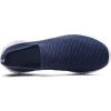 image:imagekonhill Mens Athletic Walking Shoes Breathable Knit Slip On Sneakers Comfortable Casual Work Tennis Shoes for Walking Working TravelCNavy