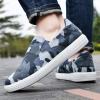image:imagekonhill Mens Slip On Loafers Sneakers  Casual Knit Walking Shoes for Men Lightweight Breathable Memory Foam Boat Shoes Comfortable SlipOn Driving Loafers for Work Travel Beach22017dBlue Camo
