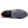image:imagekonhill Mens Slip On Loafers Sneakers  Casual Knit Walking Shoes for Men Lightweight Breathable Memory Foam Boat Shoes Comfortable SlipOn Driving Loafers for Work Travel BeachADark Grey