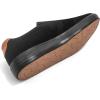 image:imagekonhill Mens Slip On Loafers Sneakers  Casual Knit Walking Shoes for Men Lightweight Breathable Memory Foam Boat Shoes Comfortable SlipOn Driving Loafers for Work Travel BeachABlack
