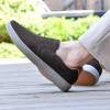 image:imagekonhill Mens Slip On Loafers Sneakers  Casual Knit Walking Shoes for Men Lightweight Breathable Memory Foam Boat Shoes Comfortable SlipOn Driving Loafers for Work Travel BeachABrown