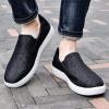 image:imagekonhill Mens Slip On Loafers Sneakers  Casual Knit Walking Shoes for Men Lightweight Breathable Memory Foam Boat Shoes Comfortable SlipOn Driving Loafers for Work Travel Beach22017dBlack