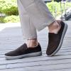 image:imagekonhill Mens Slip On Loafers Sneakers  Casual Knit Walking Shoes for Men Lightweight Breathable Memory Foam Boat Shoes Comfortable SlipOn Driving Loafers for Work Travel BeachABrown