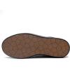 image:imagekonhill Mens Slip On Loafers Sneakers  Casual Knit Walking Shoes for Men Lightweight Breathable Memory Foam Boat Shoes Comfortable SlipOn Driving Loafers for Work Travel BeachABlack