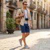 image:imagekonhill Mens Slip On Loafers Sneakers  Casual Knit Walking Shoes for Men Lightweight Breathable Memory Foam Boat Shoes Comfortable SlipOn Driving Loafers for Work Travel BeachALight Grey