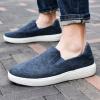 image:imagekonhill Mens Slip On Loafers Sneakers  Casual Knit Walking Shoes for Men Lightweight Breathable Memory Foam Boat Shoes Comfortable SlipOn Driving Loafers for Work Travel Beach22017dNavy