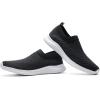 image:imagekonhill Womens Slip On Sneakers Lightweight Walking Shoes Breathable Work Shoes for Nursing amp Standing All Day0617 Black