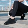 image:imagekonhill Womens Slip On Sneakers Lightweight Walking Shoes Breathable Work Shoes for Nursing amp Standing All Day0627 All Black