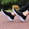 image:imagekonhill Womens Slip On Sneakers Lightweight Walking Shoes Breathable Work Shoes for Nursing amp Standing All Day2034 Black
