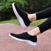 image:imagekonhill Womens Slip On Sneakers Lightweight Walking Shoes Breathable Work Shoes for Nursing amp Standing All Day2034 Black