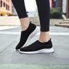 image:imagekonhill Womens Slip On Sneakers Lightweight Walking Shoes Breathable Work Shoes for Nursing amp Standing All Day2133 All Black
