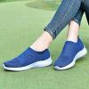 image:imagekonhill Womens Slip On Sneakers Lightweight Walking Shoes Breathable Work Shoes for Nursing amp Standing All Day2133 Blue