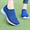image:imagekonhill Womens Slip On Sneakers Lightweight Walking Shoes Breathable Work Shoes for Nursing amp Standing All Day2133 Blue