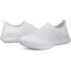 image:imagekonhill Womens Slip On Sneakers Lightweight Walking Shoes Breathable Work Shoes for Nursing amp Standing All Day2133 White